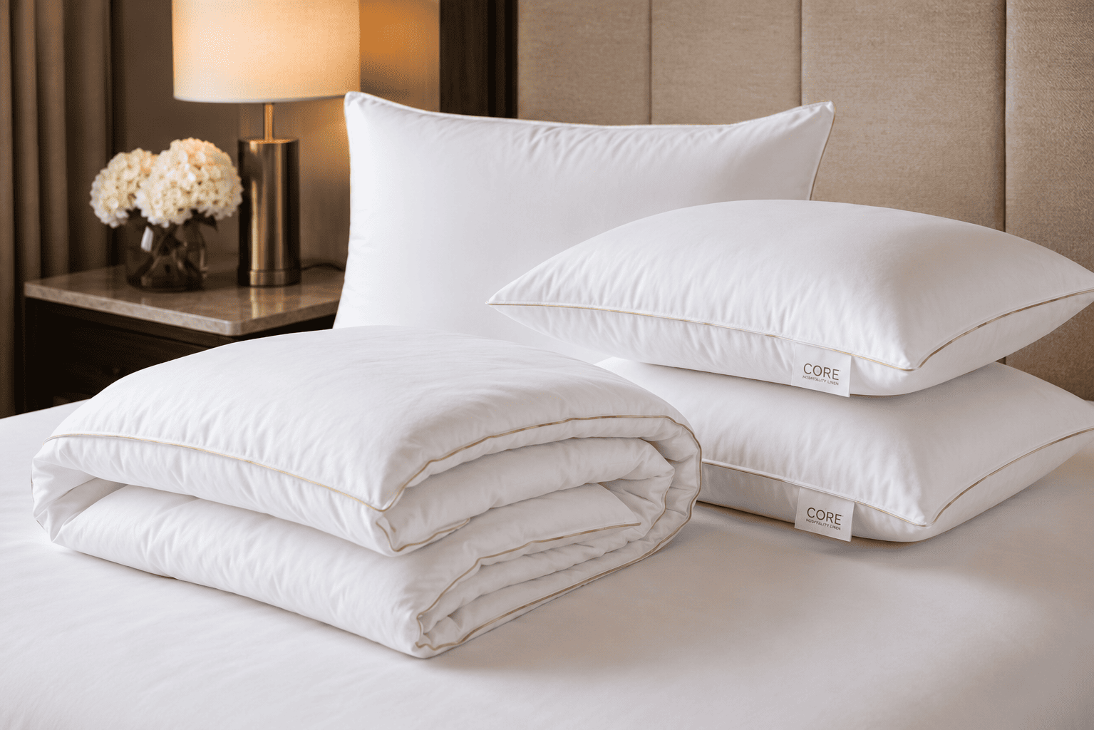 Plush Bedding Detail